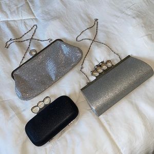 Ring type dress clutches (price is each) EUC